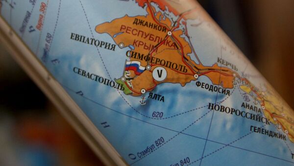 Свернутая в рулон политическая карта Европы - Sputnik Молдова