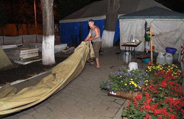 Кишинев, палаточный городок Кишинев, палаточный городок - Sputnik Молдова