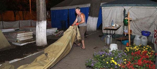 Кишинев, палаточный городок - Sputnik Moldova