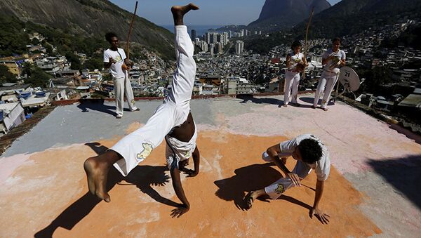 Capoeira la Rio de Janeiro, Brazilia. - Sputnik Moldova