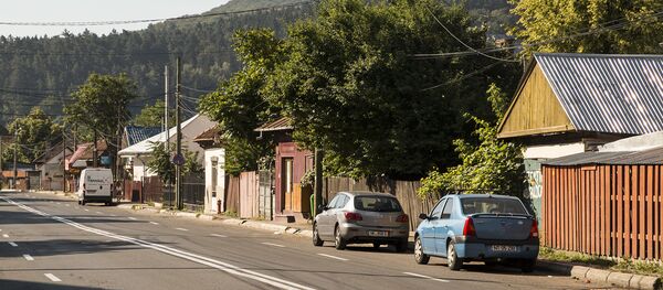 Stradă din Piatra-Neamț - Sputnik Moldova-România