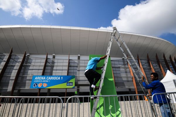 Подготовка Рио-де-Жанейро к Олимпийским играм - Sputnik Молдова