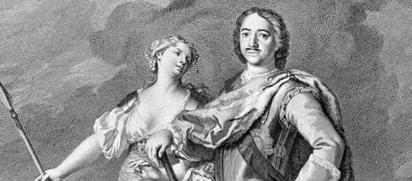 Петр I, сопутствуемый Минервой - Sputnik Молдова