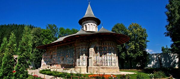 Mănăstirea Voroneț - Sputnik Moldova-România