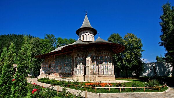 Mănăstirea Voroneț - Sputnik Moldova-România