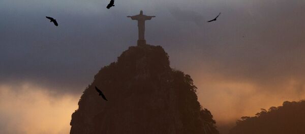 Виды Рио-де-Жанейро со смотровой площадки на горе Сахарная голова - Sputnik Молдова