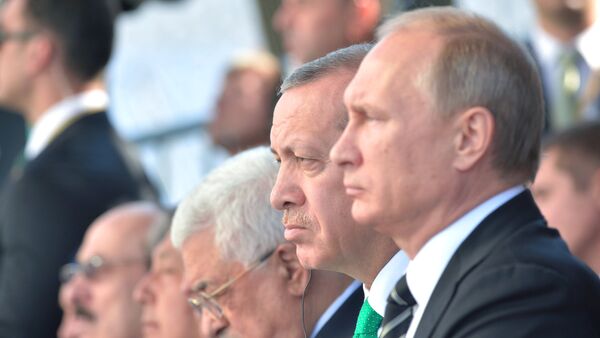 Vladimir Putin și Recep Tayyip Erdogan - Sputnik Moldova