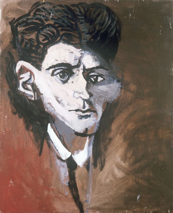 Репродукция картины Портрет Кафки - Sputnik Молдова