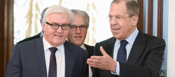 Встреча глав МИД РФ и Германии С. Лаврова и Ф. Штайнмайера - Sputnik Moldova