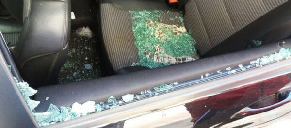 Салон ограбленного автомобиля в Колонице - Sputnik Moldova