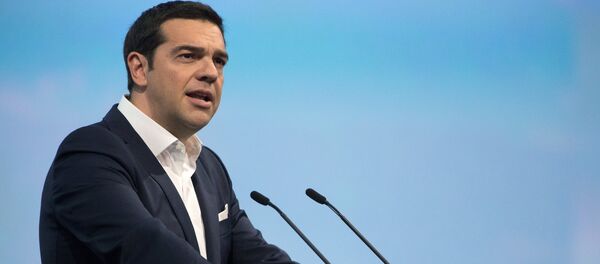 Greek Prime Minister Alexis Tsipras during the plenary meeting of the 19th St. Petersburg International Economic Forum 2015. - Sputnik Moldova