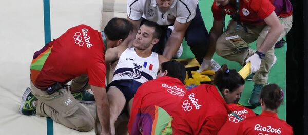 Французский гимнаст Самир Аита Саид - Sputnik Молдова