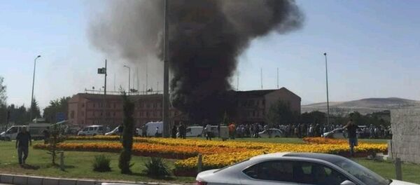 Huge Blast Heard Near Police Station in Eastern Turkey Huge Blast Heard Near Police Station in Eastern Turkey - Sputnik Молдова