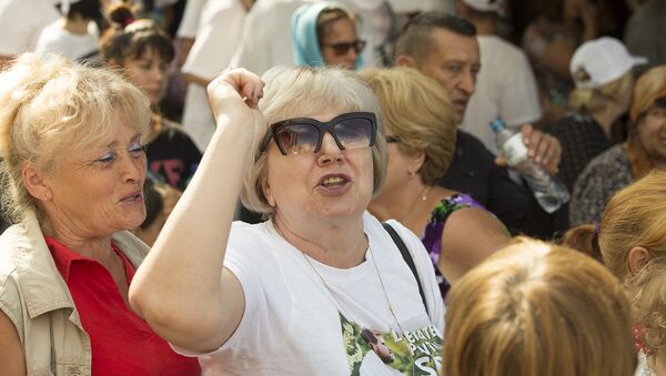 Protest în susținerea lui Ilan Șor - Sputnik Moldova