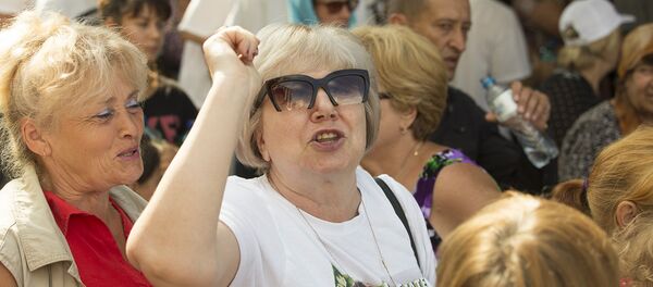 Protest în susținerea lui Ilan Șor Protest în susținerea lui Ilan Șor - Sputnik Moldova