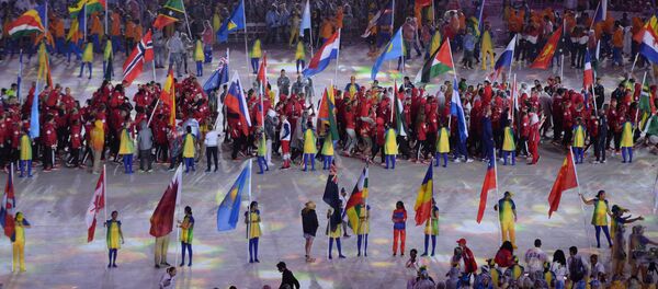 Церемония закрытия XXXI летних Олимпийских игр в Рио-де-Жанейро - Sputnik Молдова