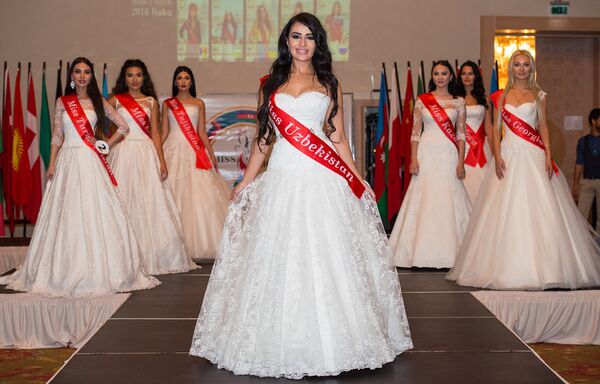 Финал конкурса красоты Miss Union Baku 2016 - Sputnik Молдова