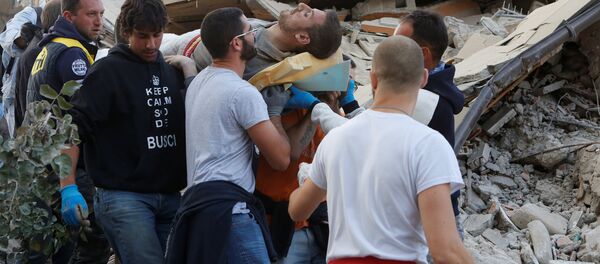 Cutremur devastator în Italia - Sputnik Moldova