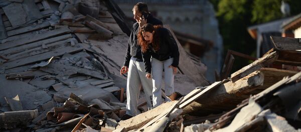 Cutremur devastator în Italia - Sputnik Moldova