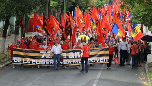 Марш победы в Кишиневе - Sputnik Молдова