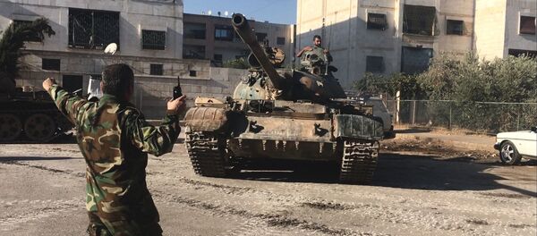 Syrian army's assault on southwest Aleppo - Sputnik Moldova-România