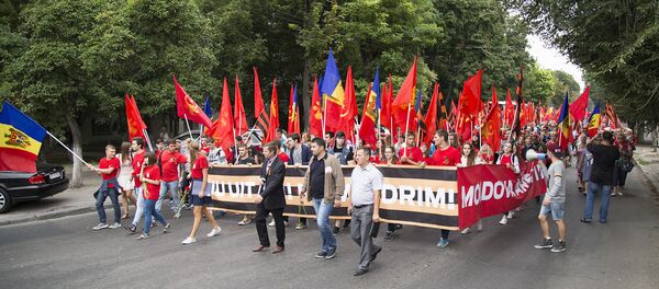 Марш победы в Кишиневе - Sputnik Молдова