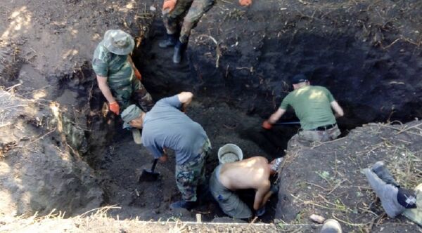 Поисковики работают в селе Каракуй - Sputnik Молдова