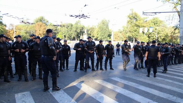 Полиция в Кишиневе - Sputnik Молдова