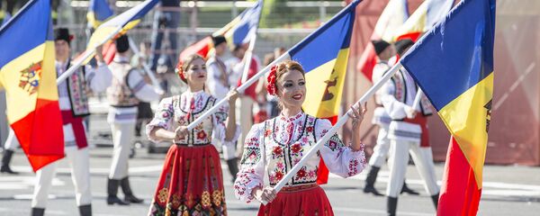 парад в Кишиневе, 25 лет независимости - Sputnik Молдова