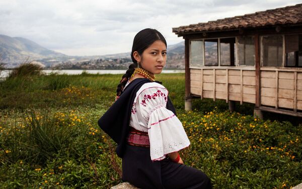 Portret feminin realizat în Ecuador de fotografa româncă Mihaela Noroc. Fotografia a fost inclusă în proiectul fotografic ”The Atlas of Beauty”. - Sputnik Moldova-România