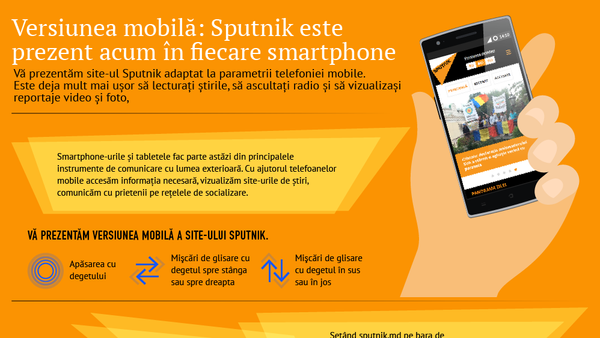 Versiunea mobilă: Sputnik este prezent acum în fiecare smartphone - Sputnik Moldova