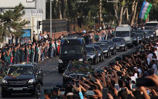 Прощание с президентом Узбекистана в Ташкенте Прощание с президентом Узбекистана в Ташкенте - Sputnik Молдова