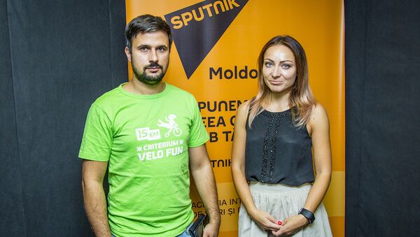 Serghei Legheida, Mariana Manole - Sputnik Moldova