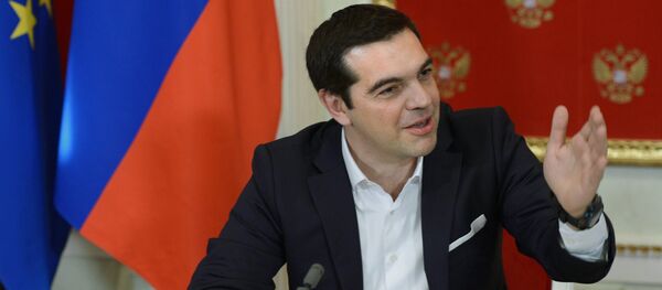 Greklands statsminister Alexis Tsipras  - Sputnik Moldova-România