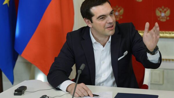Greklands statsminister Alexis Tsipras  - Sputnik Moldova-România