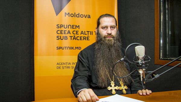 Părintele Arhimandrit Filaret, starțul Sfintei Mănăstiri Căpriana - Sputnik Moldova-România