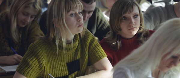 Студентки КемГУ в г. Прокопьевске - Sputnik Молдова