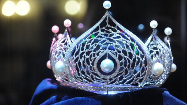Презентация новой короны Национального Конкурса Мисс Россия - Sputnik Moldova-România