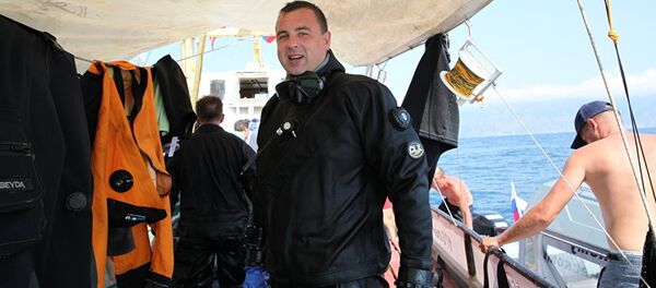 Научный сотрудник Института востоковедения РАН, подводный археолог, кандидат исторических наук Виктор Лебединский - Sputnik Молдова