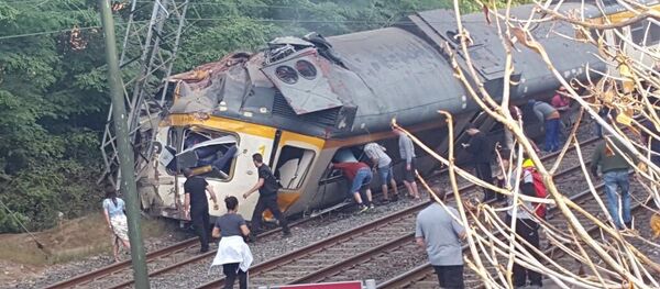 Un tren a deraiat în Spania - Sputnik Молдова