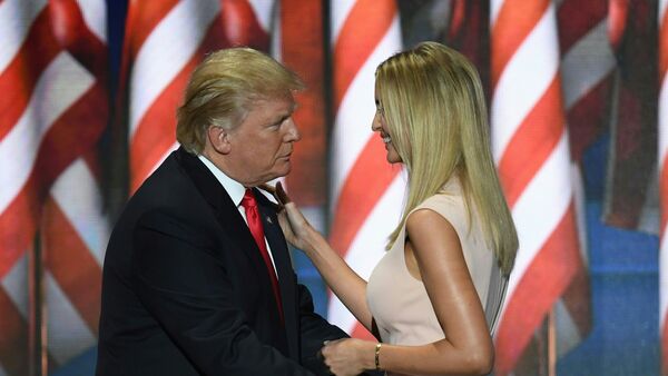 Quand Donald Trump voulait embrasser sa fille - Sputnik Moldova-România