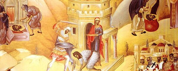 Tăierea capului Sfântului Ioan Botezătorul - Sputnik Moldova