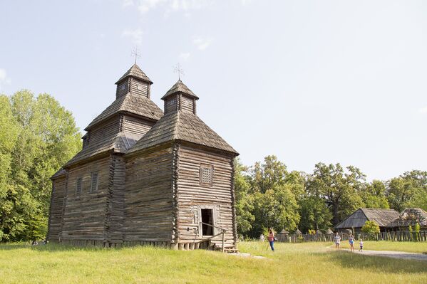 Церковь 1784 года из села Кисоричи Ровненской области. - Sputnik Молдова
