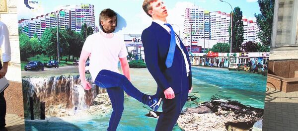 Протест у мэрии Кишинева. - Sputnik Молдова