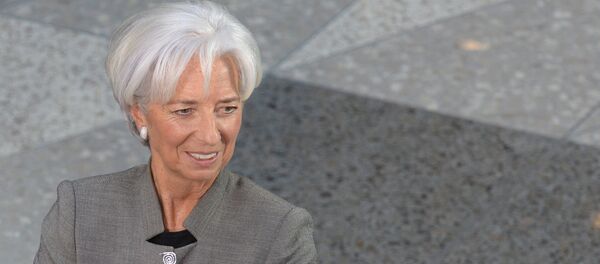Пресс-брифинг директора-распорядителя МВФ Кристин Лагард Пресс-брифинг директора-распорядителя МВФ Кристин Лагард - Sputnik Moldova-România