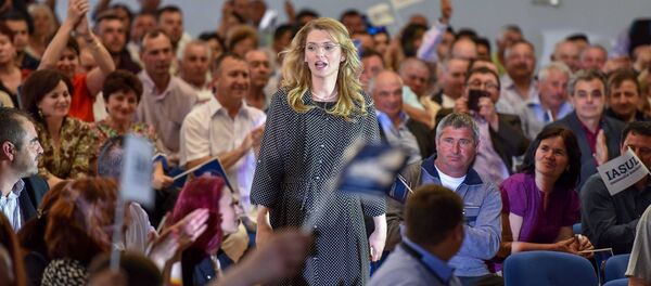 Alina Gorghiu la Iași - Sputnik Moldova-România