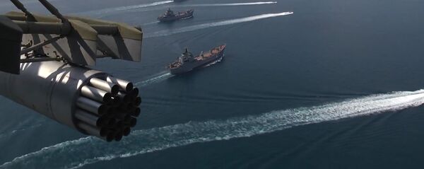 Черноморский флот и Каспийская флотилия приняли участие в стратегическом командно-штабном учении Кавказ-2016 - Sputnik Moldova-România