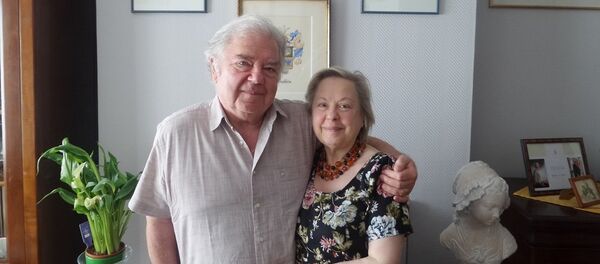 Александр Александрович Пушкин и Мари-Мадлен Дурново-Пушкина - Sputnik Молдова