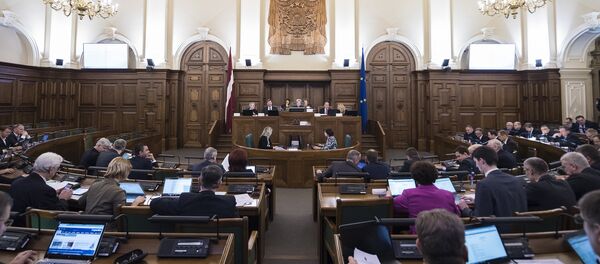 Заседание Сейма Латвии Заседание Сейма Латвии - Sputnik Молдова