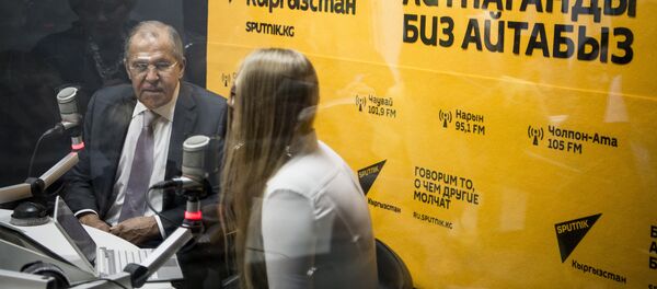 Глава МИД РФ С. Лавров принял участие в церемонии открытия редакционного центра Sputnik Кыргызстан в Бишкеке - Sputnik Молдова